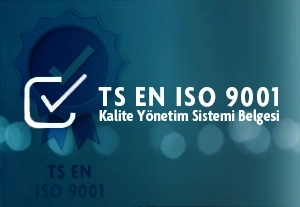 ts en iso 9001 belgesi